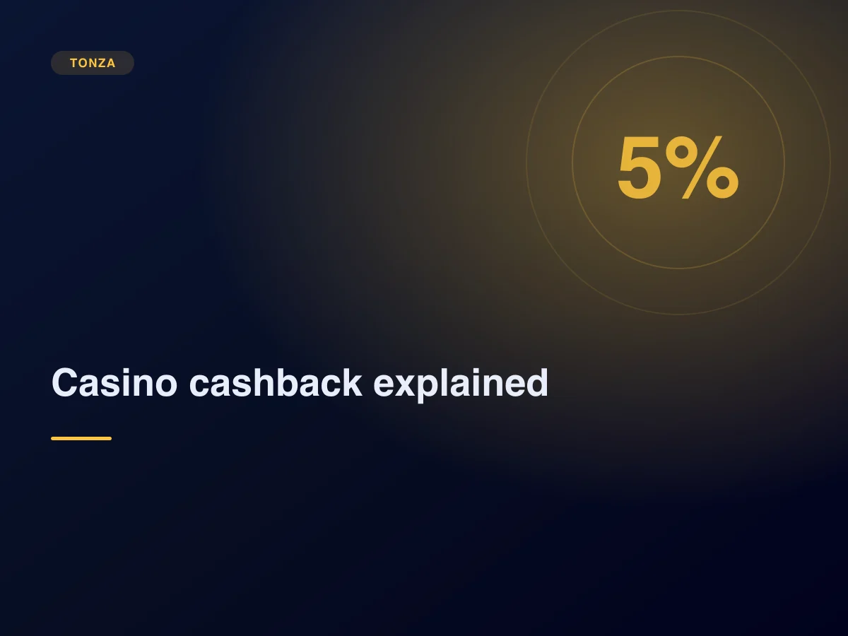 Casino cashback: what it counts from and how it differs from a bonus